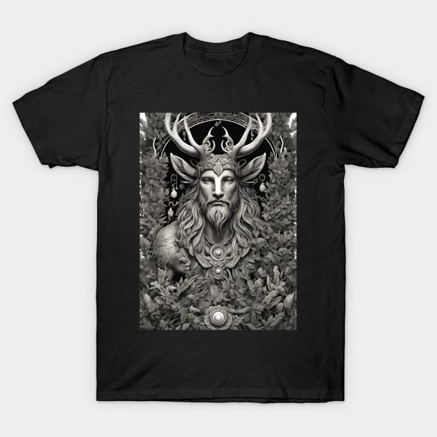 Cernunnos T-Shirt by FineArtworld7